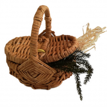 Korb Zubehör Krippenfigur Erzählfigur